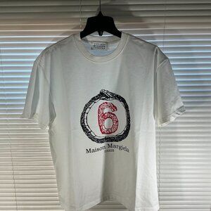 White Masion Margiela Paris Snake tee